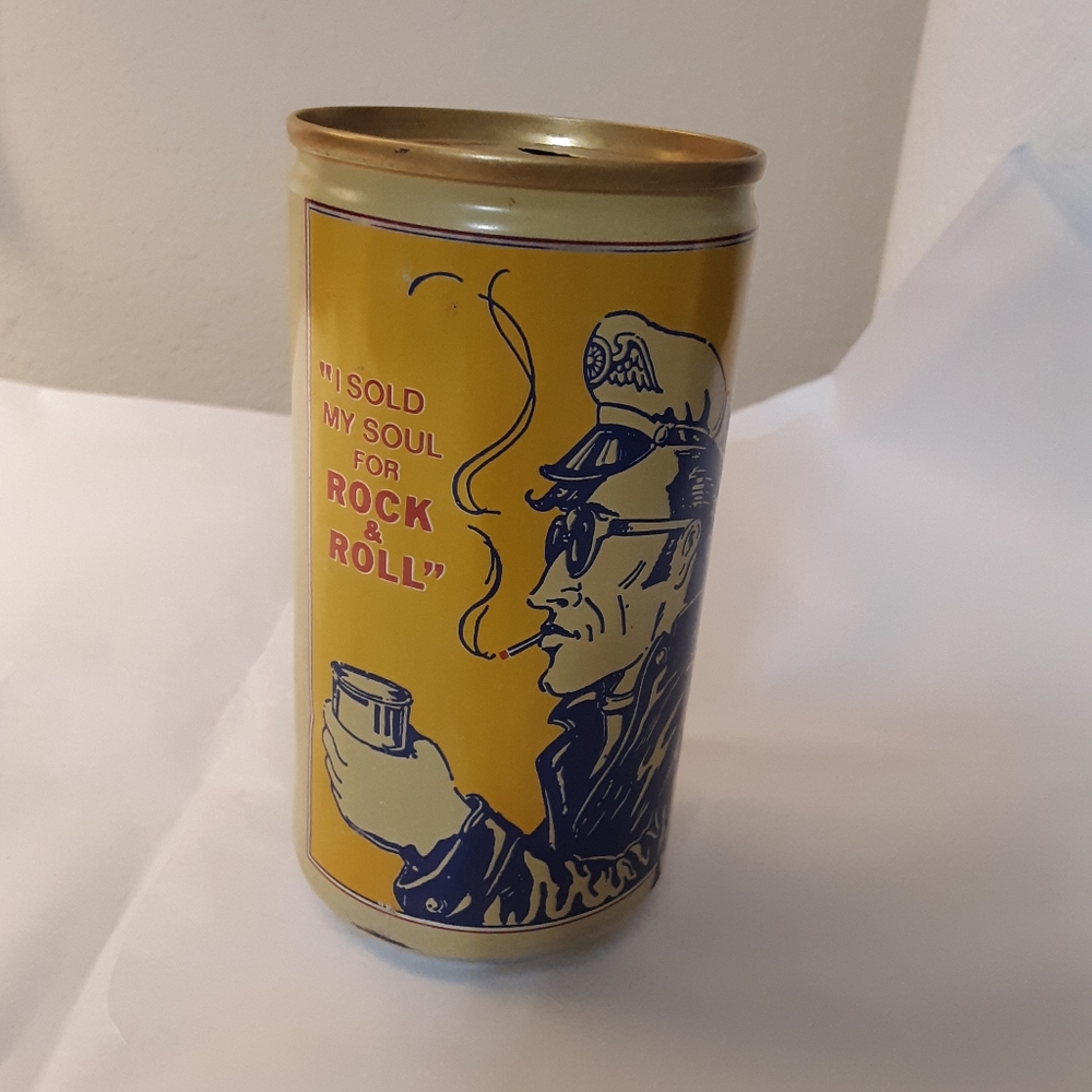 Vintage Rock & Roll Beer Can